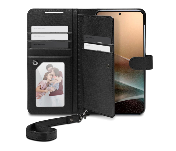 Spigen Wallet ”S” do Samsung Galaxy S25+ Plus Black - 1346722 - zdjęcie